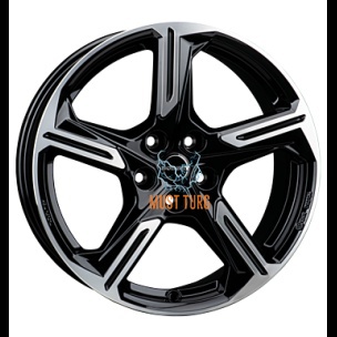 Borbet XE1 black polished glossy 7,5x18 5x112 ET40 CB57,1 R13 760 kg 498507