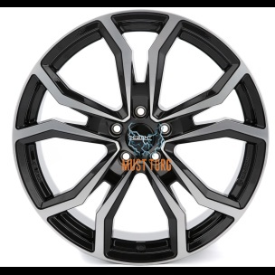Dezent TV dark Black/polished 7,5x18 5x108 ET45 CB63,4 60° 780 kg TTVFHBP45E