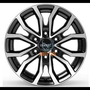 Dezent KC dark Black/polished 7,5x19 6x130 ET45 CB84,1 R14 1090 kg TKC9JZBP45