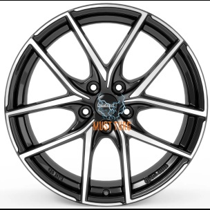 Dezent TO dark Black/polished 7x17 5x112 ET47 CB66,6 60° 585 kg TTOY8BP47E