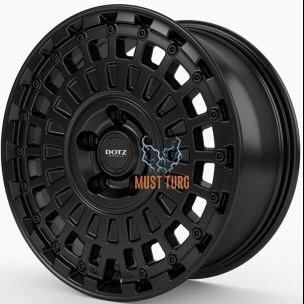 Dotz Talara Black matt 8x17 5x120 ET45 CB65,1 R14 1400 kg OTLS9KA45