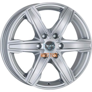 MAK King 6 Silver 6,5x16 6x125 ET50 CB74,1 60° 1215 kg F65606KSI50QZ
