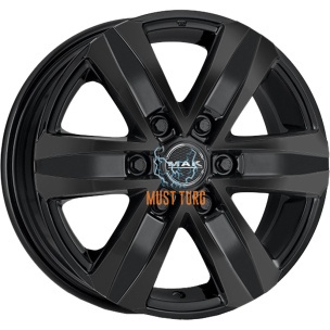 MAK Stone 6 Gloss Black 8x18 6x139.7 ET35 CB106,1 Flat 1215 kg F80806TGB35VH3X