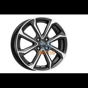 Dezent KT dark Gunmetal/polished 6x16 4x100 ET50 CB54,1 60° 475 kg TKTO2FP50E