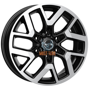 MAK Gravel Black Mirror 8x18 6x114.3 ET45 CB66,1 60° F8080GRBM45ZN4