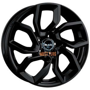 MAK Apollo Gloss Black 7,5x17 5x110 ET38 CB65,1 60° 700 kg F7570LLGB38LG2X