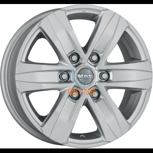 MAK Stone 6 Silver 6,5x16 6x125 ET50 CB74,1 60° 1215 kg F65606SSI50QZ