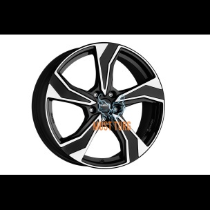 Dezent KB dark Black/polished 7,5x17 5x112 ET40 CB57,1 R13 780 kg TKB78BP40E