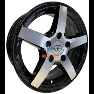 GG Trailer Black Polished 5,5x14 4x100 ET30 CB57,1 60° 950 kg