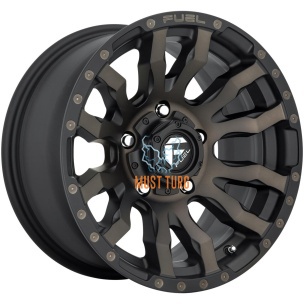 Fuel D674 Blitz Matte Black Double Dark Tint 9x20 6x139.7 ET1 CB106,0 60° 1133 kg D67420908450