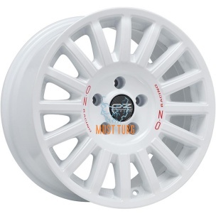 OZ Racing Rally Raid Race White Red Lettering 8,5x18 5x130 ET48 CB71,6 R14 950 kg W01C0115733