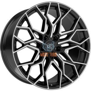 MSW 51 Gloss Black Full Polished 9x20 5x120 ET40 CB64,1 60° 1050 kg W1943000556