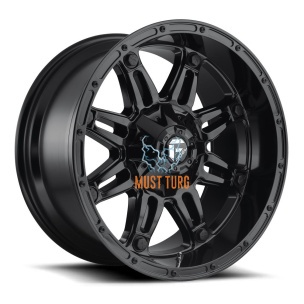 Fuel D625 Hostage Gloss Black 9x18 6x139.7 ET1 CB106,1 (PCD2: 6x135) 60° 1133 kg