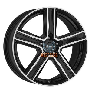 Dezent KG dark Black/polished 7,5x18 5x120 ET40 CB64,1 R14 810 kg TKGF9BP40E