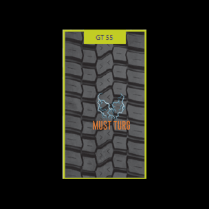 295/80R22.5 GT55 MICH1 Taastatud rehv (D5A)