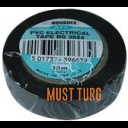 Elektriku teip must laius 15mm 10m rullil 10tk
