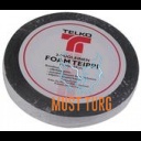 Kahepoolne teip, must, laius 19mm, 10m rullil