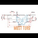 Lisatulede kinnitus paksus 3mm TYPHOON Lisatulede kinnitus paksus 3mm TYPHOON