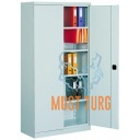 Metallkapp uksega, metallriiulitega 1990X1000X435