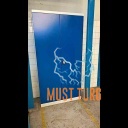 Metallkapp uksega, metallriiulitega 1990X1000X435