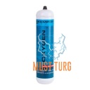 Oxygen pressure 110bar / 145g / 950ml threaded balloon KEMPER Oxygen pressure 110bar / 145g / 950ml threaded balloon KEMPER