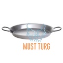 Pann poleeritud teras Ø60cm Paella World
