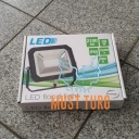 Led spotlight thin black 30W 220-240V 2100lm 4000K
