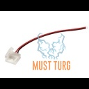 LED-valgusriba pistik 140mm, 10mm ribale