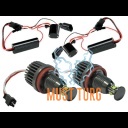 Pair of LED bulbs BMW (E60 / 61 08->) H8 40W 12V