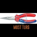 Cable pliers 140mm with two-component handles Knipex