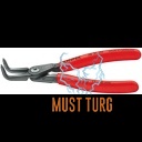 Lukustusrõnga näpitsad sissepoolsed 90° 12-25mm Knipex