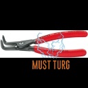 Lukustusrõnga näpitsad välispoolsed 90° 19-60mm Knipex