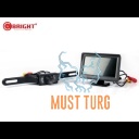 Tagurduskaamerasüsteem 12V 4.3" kaabel 6m