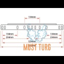 Lisatulede kinnitus numbrimärgi taha EU plaadile alumiinium (must) paksus 3mm  Lisatulede kinnitus numbrimärgi taha EU plaadile alumiinium (must) paksus 3mm