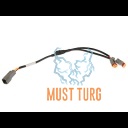 Juhe Deutsch Y-pistik DT2 2 töötulele