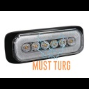 Surface indicator light yellow / yellow 12-24V 14 flashing modes ECE R65 / R10 IPX8