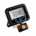 Led prožektor liikumisanduriga must 20W 1600lm 4000K