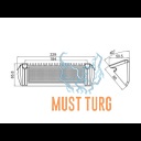 Work light spotlight 18W 12-24V 1500lm 5500K IP68 white Bullboy