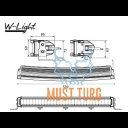 W-light Comber 550 150W 12-48V Ref.45 13500lm IP67 R10 R112