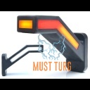 Side light LED left 12-24V with rear turn signal Side light LED left 12-24V with rear turn signal