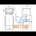 Ääretuli LED parem 12-24V tagumise suunatulega Ääretuli LED parem 12-24V tagumise suunatulega