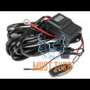 Wiring kit for two lights with remote control 12-24V max 300W