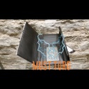 Rahakott Guess must/valge