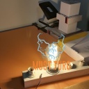 Light bulb led filament 6W 600lm E27 gold tone Light bulb led filament 6W 600lm E27 gold tone