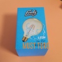 Light bulb filament 8W 806lm E27 ball golden tone Light bulb filament 8W 806lm E27 ball golden tone