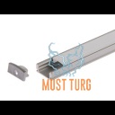 Aluminum profile led light strip 17.3x8x1000mm