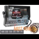 Parking camera kit with 7 "monitor and 2 cameras