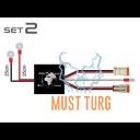 Additional Lighting Cable Kit CAN 12V 2x100W 24V 2x200W