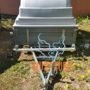 Haagise sild VG7-L 750KG B1070 4X100 KNOTT Haagise sild VG7-L 750KG B1070 4X100 KNOTT