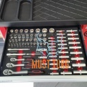 Tööriistakäru koos tööriistadega Industar